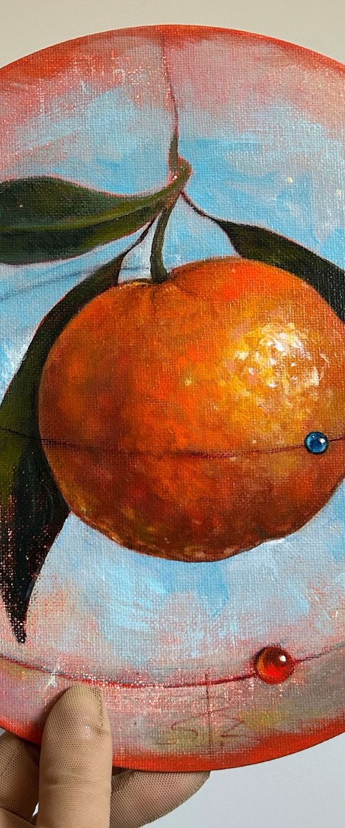 Orange Smile by Lana Zerkalnaya