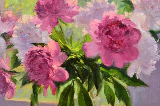 Peonies from the garden