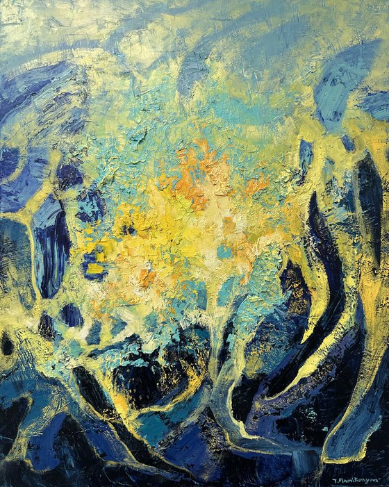 Valley Sunrise 40x50cm.