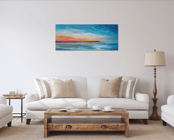 Rejuvenation - seascape, emotional, panoramic