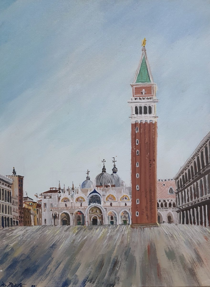 San Marco Venice by Roberto Ponte