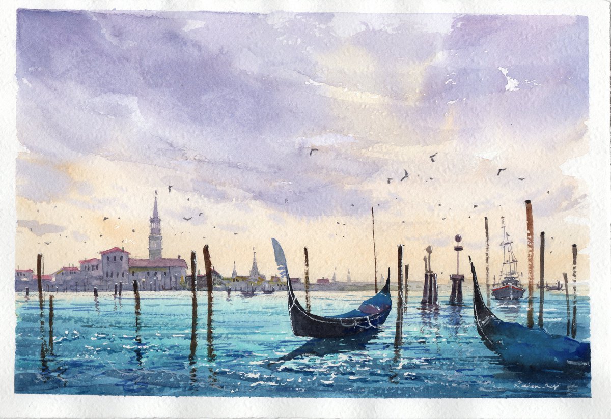 Venice from water_3 by RAJAN DEY