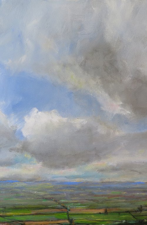 Wolds Sky, April 25 by Malcolm Ludvigsen