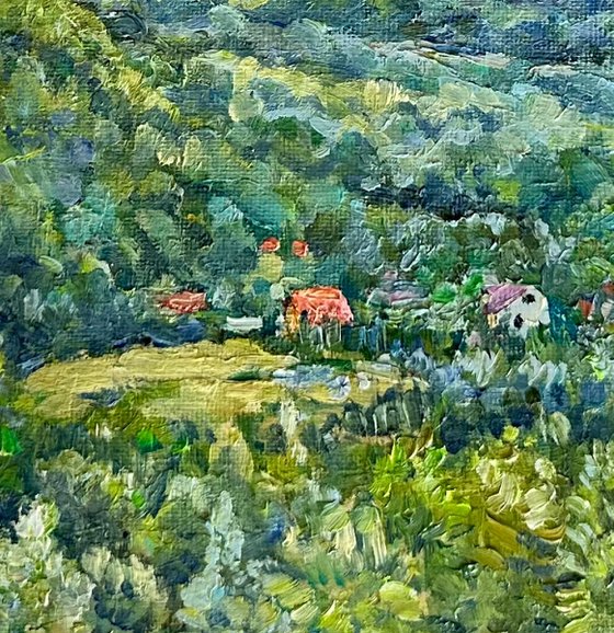 Green Energy painting by Aleksandr Dubrovskyy