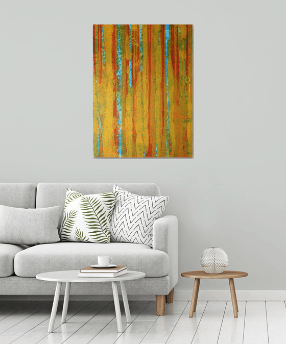 Waterfall of autumn notes