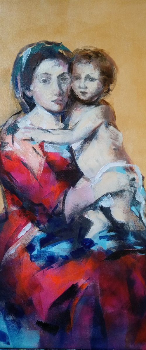Madonna serie 3 by Marina Del Pozo