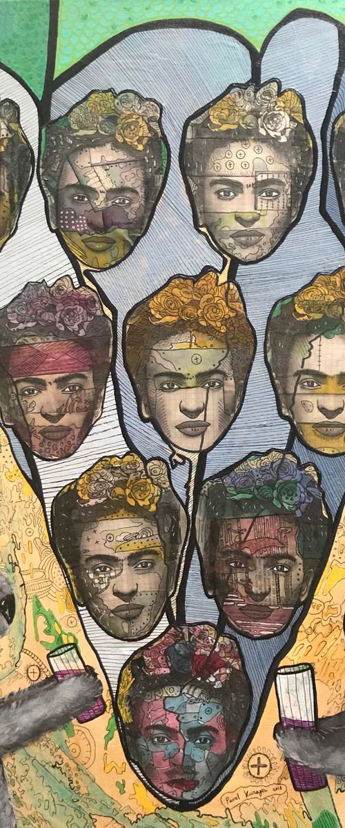 Memorial for Frida Kahlo by Pavel Kuragin