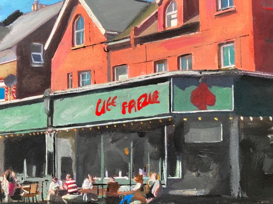 Cafe In Wimbledon, London