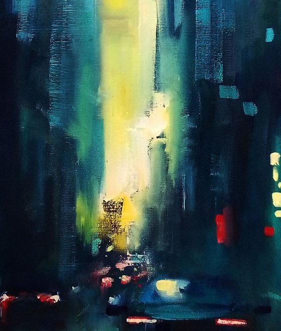 Original Artwork "New York" by Artem Grunyka 100 × 70