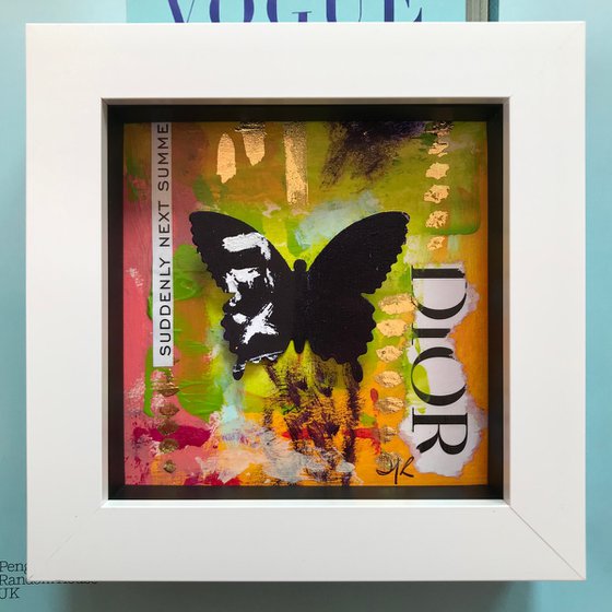 Mini Beauty  No1 - Abstract Butterfly in Box