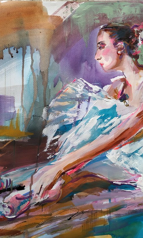 Ballet Dreams I by Antigoni Tziora