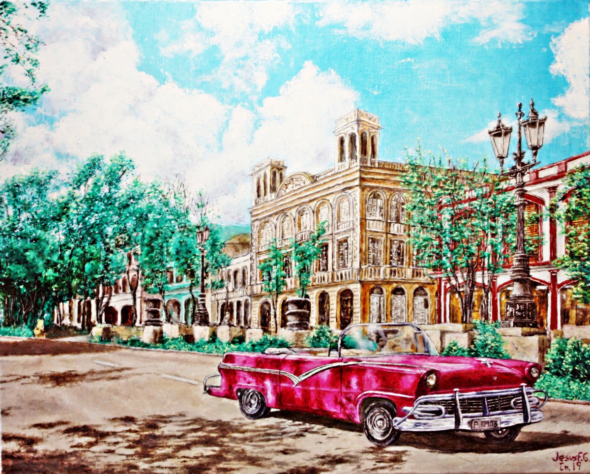 Descapotable por Colon. La Habana. by Jesus Gomez