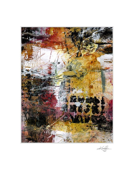 Urban Speak Collection 1 - 4 Abstract Paintings