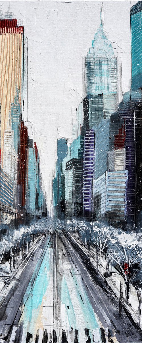 New York Skyline - Grand Street by Irina Rumyantseva