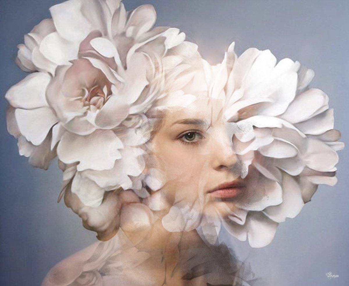 Illustrative Photograph , Once Upon A Flower Girl By Bojan Jevtic, 43 X 35, Artwork For Sale On Artfinder