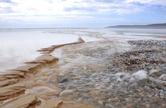 Low tide