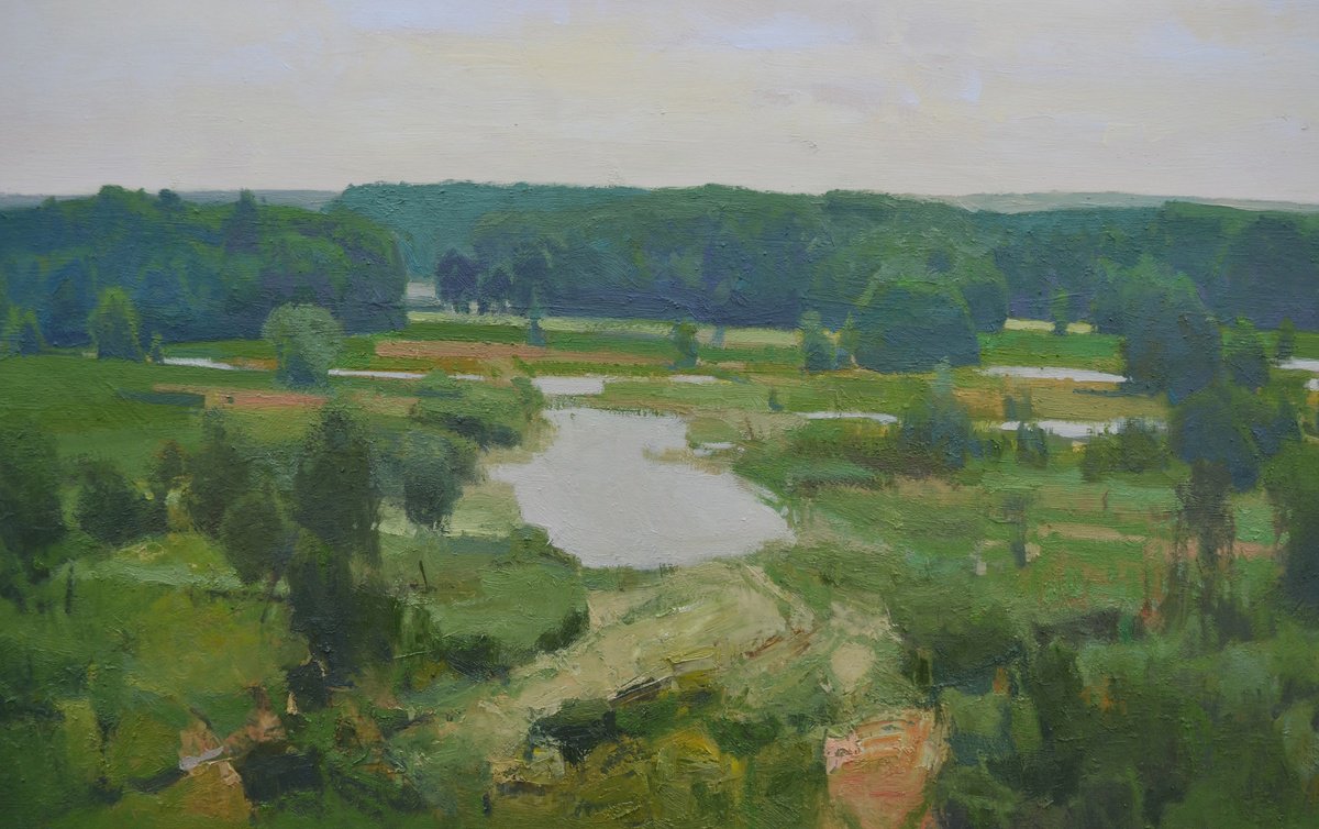 A Day Without Wind By Vytautas Laisonas, 39 X 28, Artwork For Sale On Artfinder