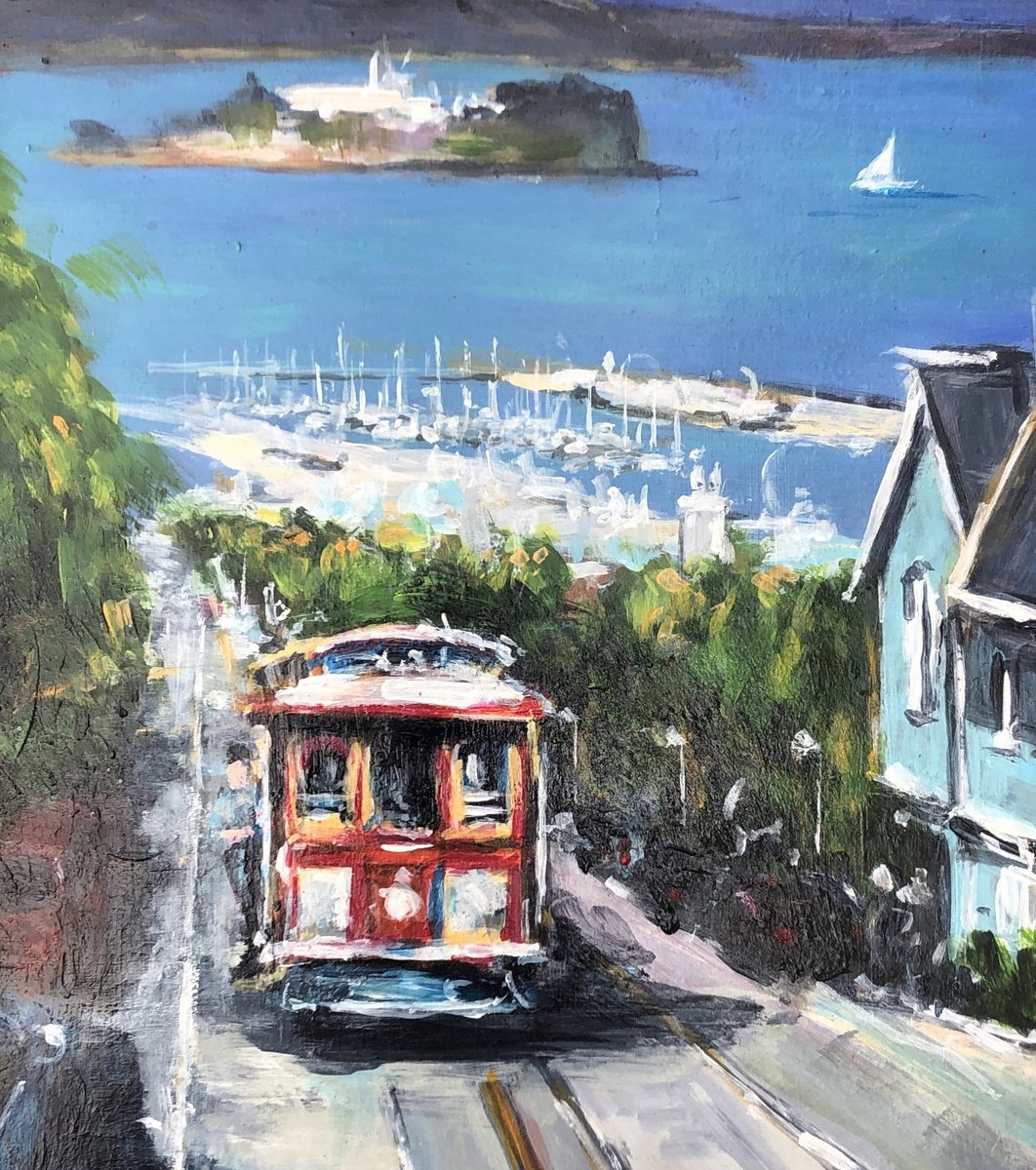 San Francisco Tram by Ewen Macaulay