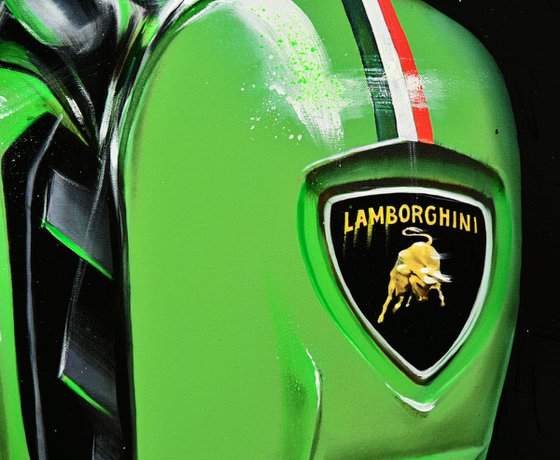 Green Heart of Lamborghini