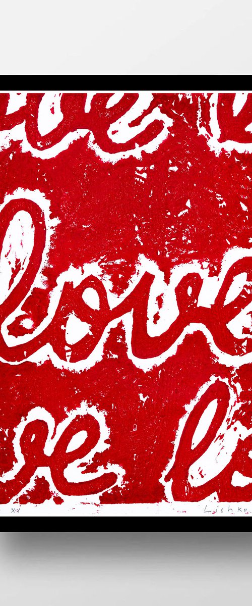 Love 21x30 cm A4 X1 by V. Lishko