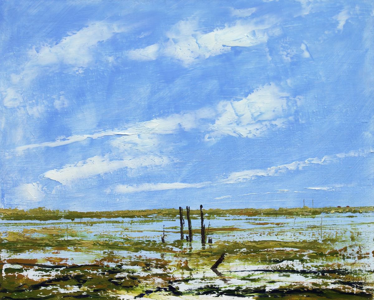 Seascape-5 By Richard Manning, 20 X 16, Artwork For Sale On Artfinder