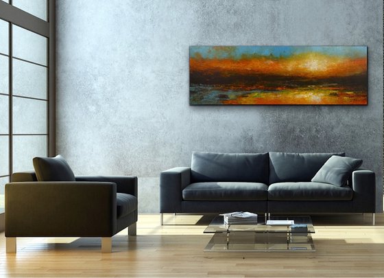 Promised Shore  (Extra Large Panoramic Seascape)