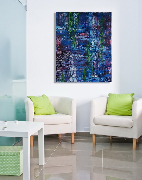 Hanging Gardens  (80 x 100 cm) (32 x 40 inches) XL