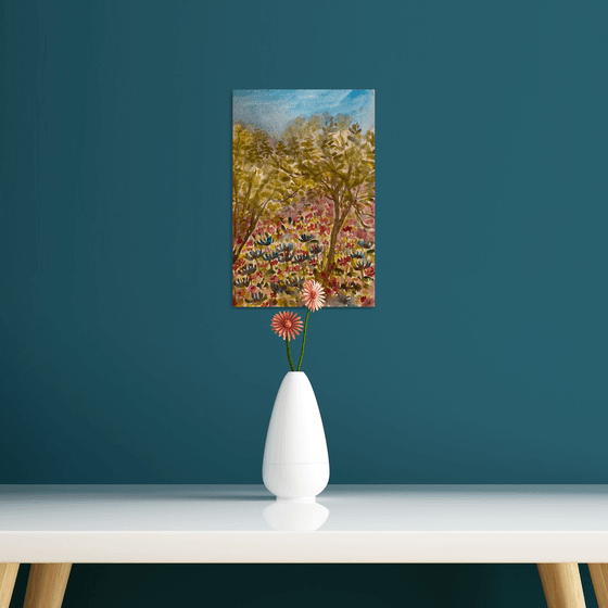 Flower orchard