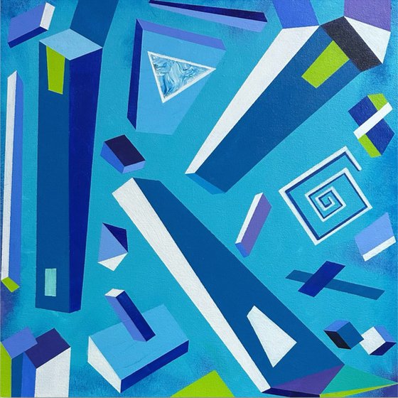 Blue Doorways