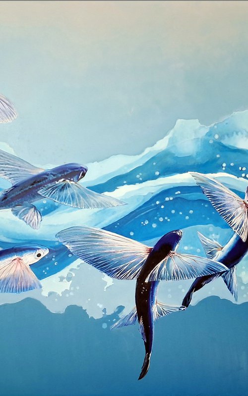 FLYING FISH by Tatiana Rezvaya