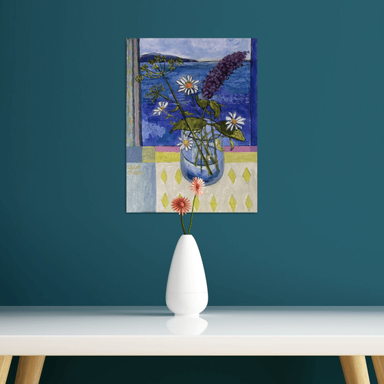 Flowers in a Seascape