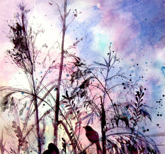 Birds at night