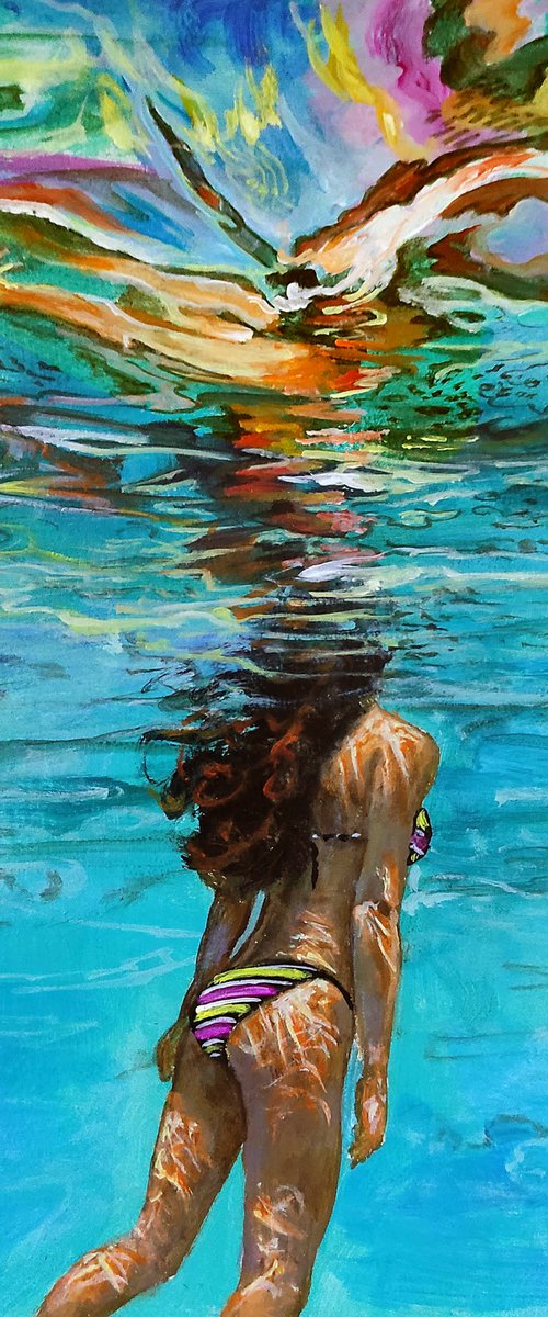 Girl swimming24 by Vishalandra Dakur