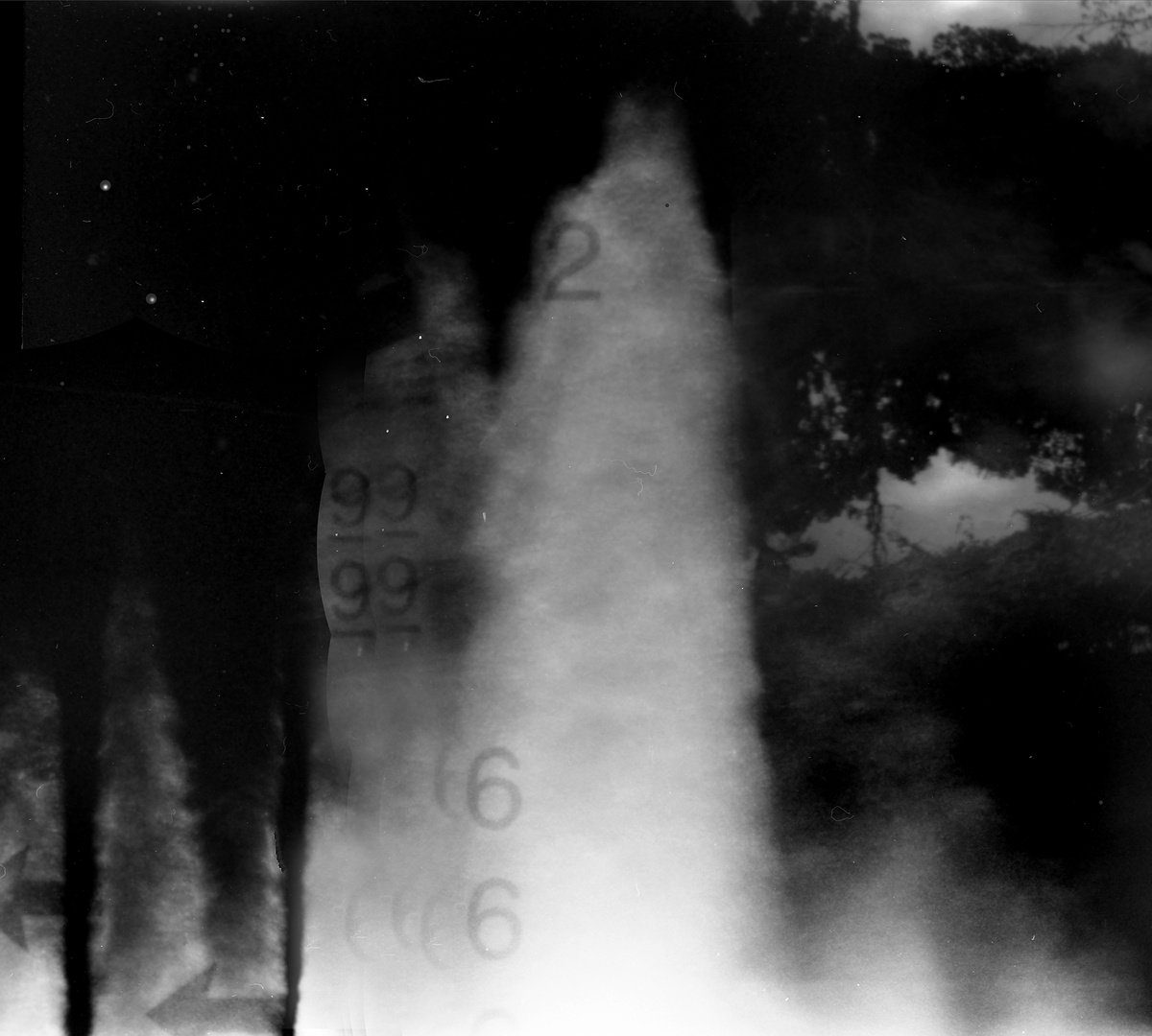 Abstract Photograph By Shelton Walsmith, 40 X 36", Lake Katrine Sequence, Original Artwork