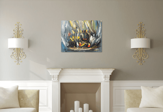 Still Life in Yellow and Grey