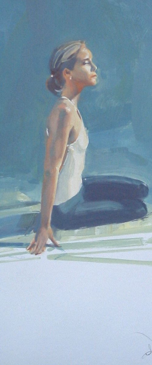 Darcey Bussell ROH 2000 study (2) by Charles Willmott