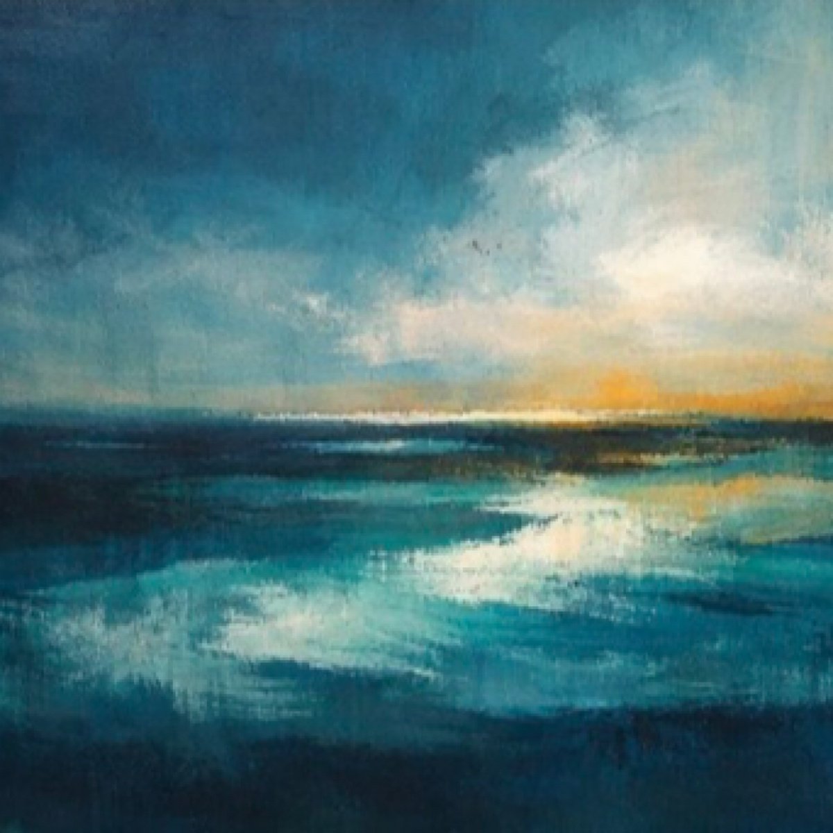Horizon By Nektaria Thalia, 24 X 24, Artwork For Sale On Artfinder