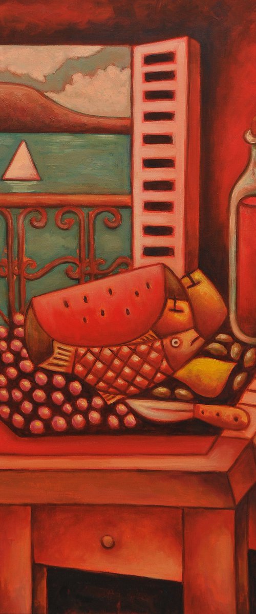 Mediterranean still life 3. by Malasits Zsolt
