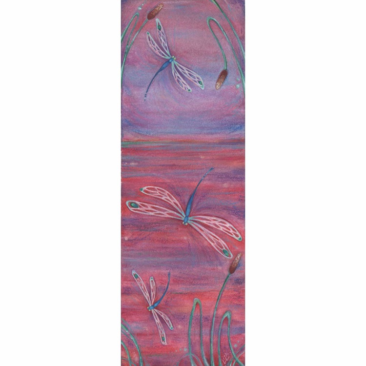Red Dragonflies Watercolor Painting Artfinder