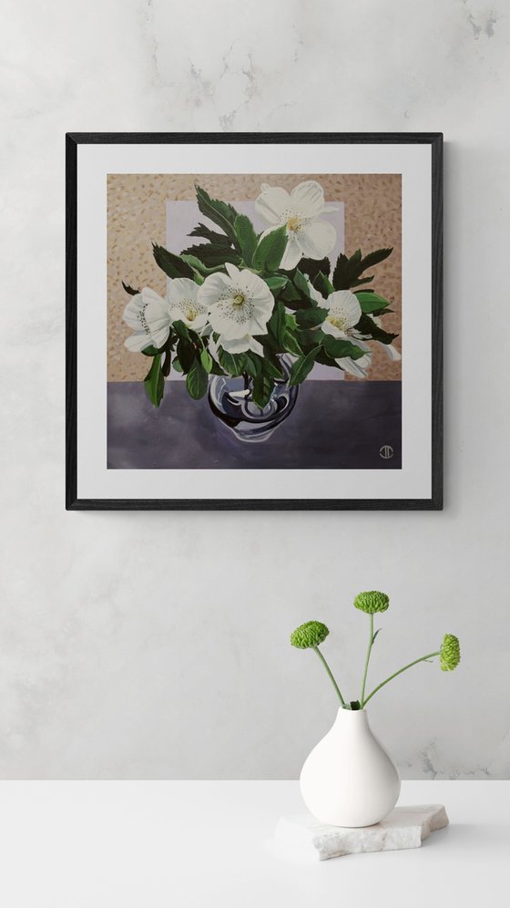 Eucryphia flowers In Vase