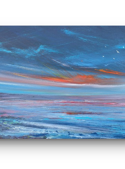 Dusk at St Ives by Mel Graham