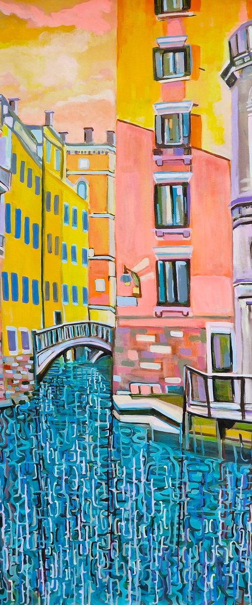 Venice Sunset by Alexandra Djokic