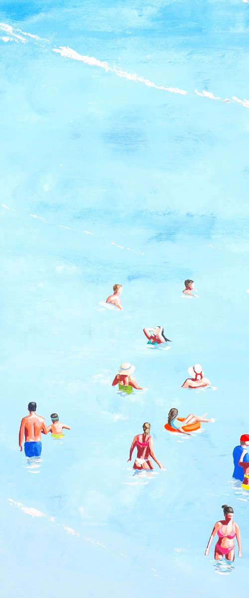 Afternoon dip by Carlos Martín