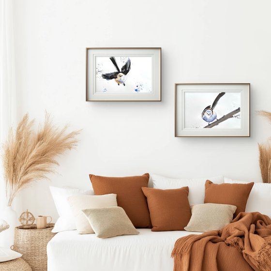 Aegithalos caudatus Bird