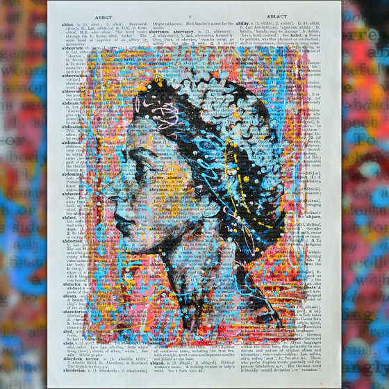 The Queen - Collage