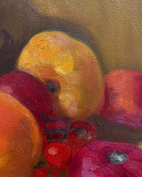 Still life with Tomatoes