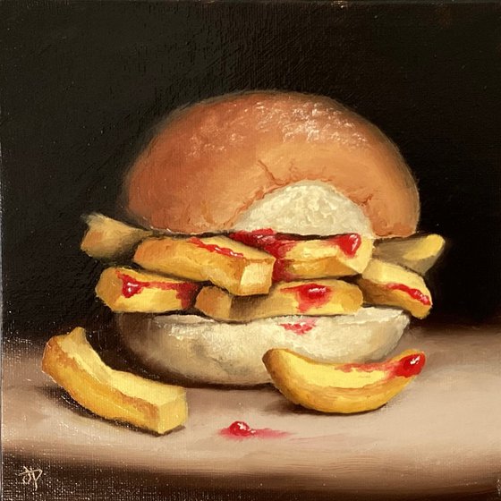 Chip bap still life