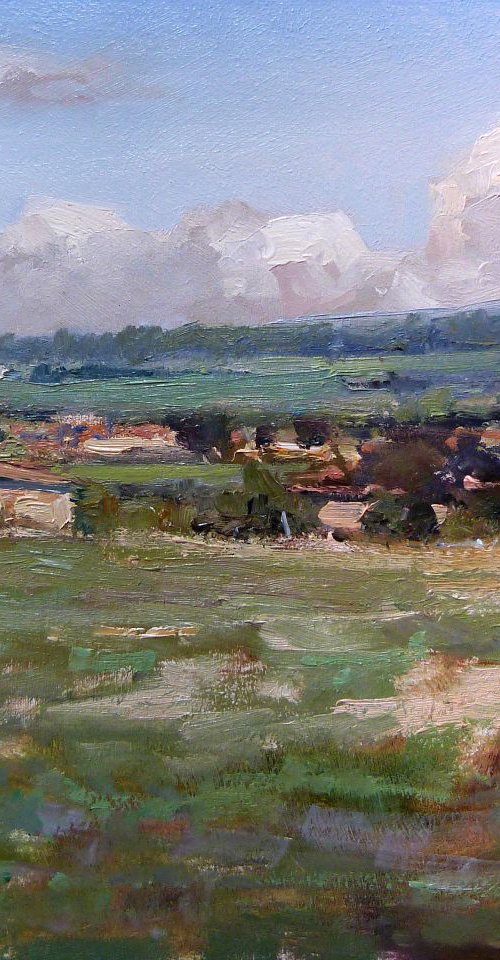 Landscape in Haute-Provence by Pascal Giroud