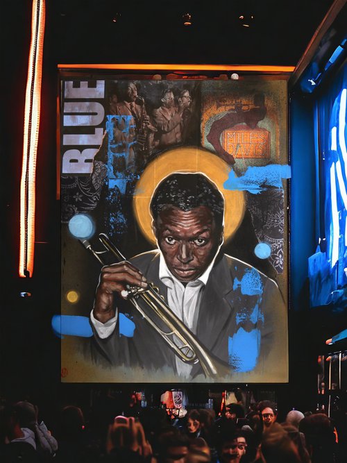 Miles Davis by Peter Campbell Saunders