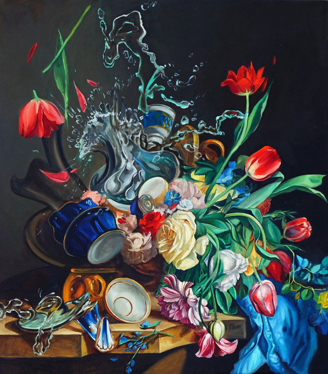 Chaos #24 By Dita Galas, 31 X 35, Artwork For Sale On Artfinder